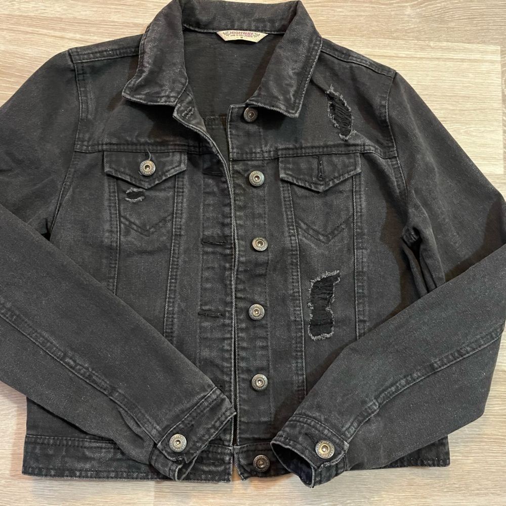 Highway Jeans Charcoal Denim Jacket